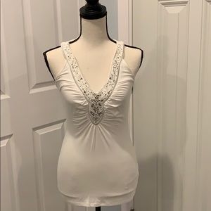 Like New - WHBM Sequins Top